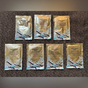 Lot of 7 Pacifica Coconut Pro Hair Mask Treatment Packets brand new